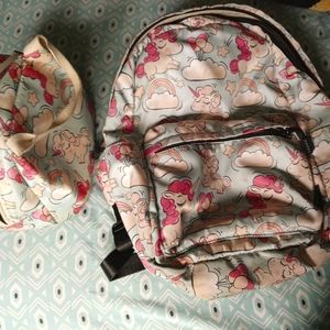 Bookbag and lunch bag